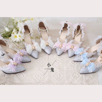 French Swan Lolita High Heels Shoes (LG41)